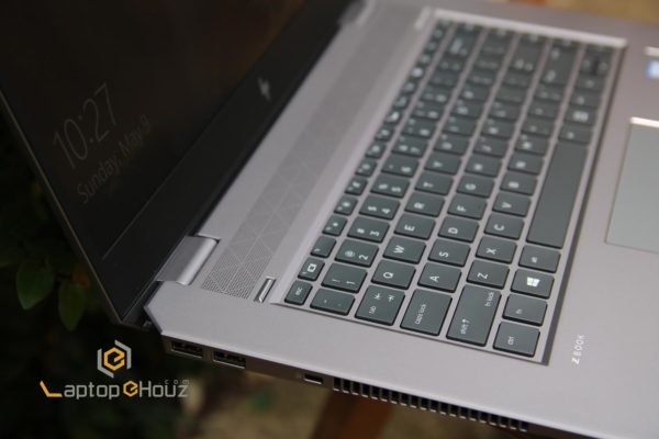 Bàn phím có đèn trên Zbook Studio G5