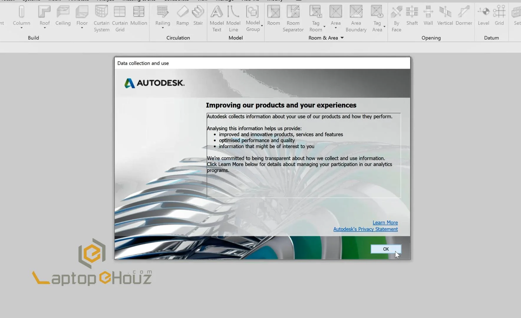 Revit 2022 cài đặt hoàn tất trông thế nào?